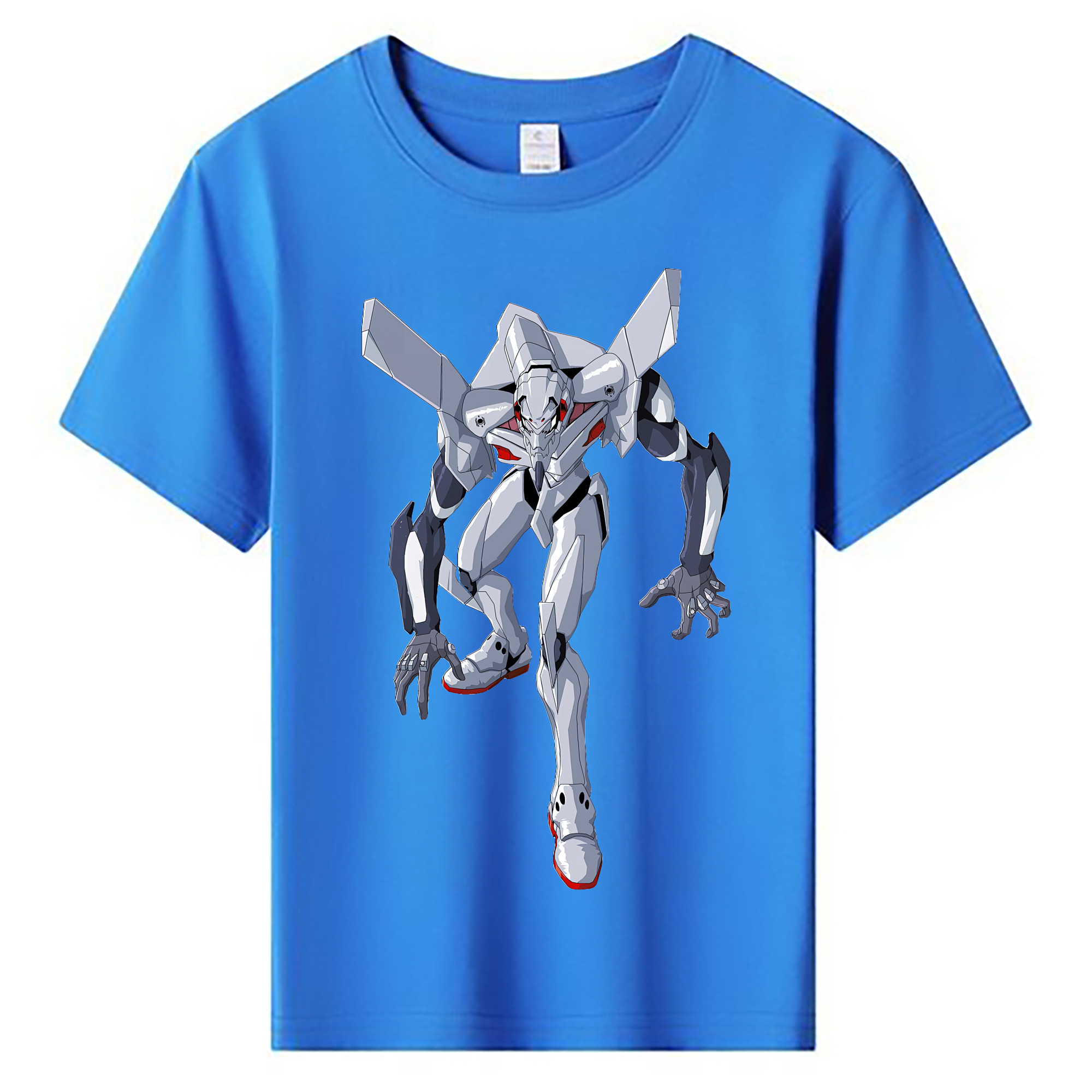（画像用） EVA 新世紀エヴァンゲリオン 綿100％キッズTシャツ（フロントプリント）